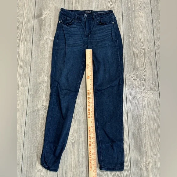 Judy Blue Dark Wash Skinny Jeans Size 5/27, Super Soft & Stretchy Denim - Picture 6 of 11